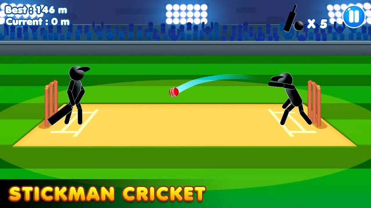 Stickman Cricket:Cricket Games スクリーンショット 0