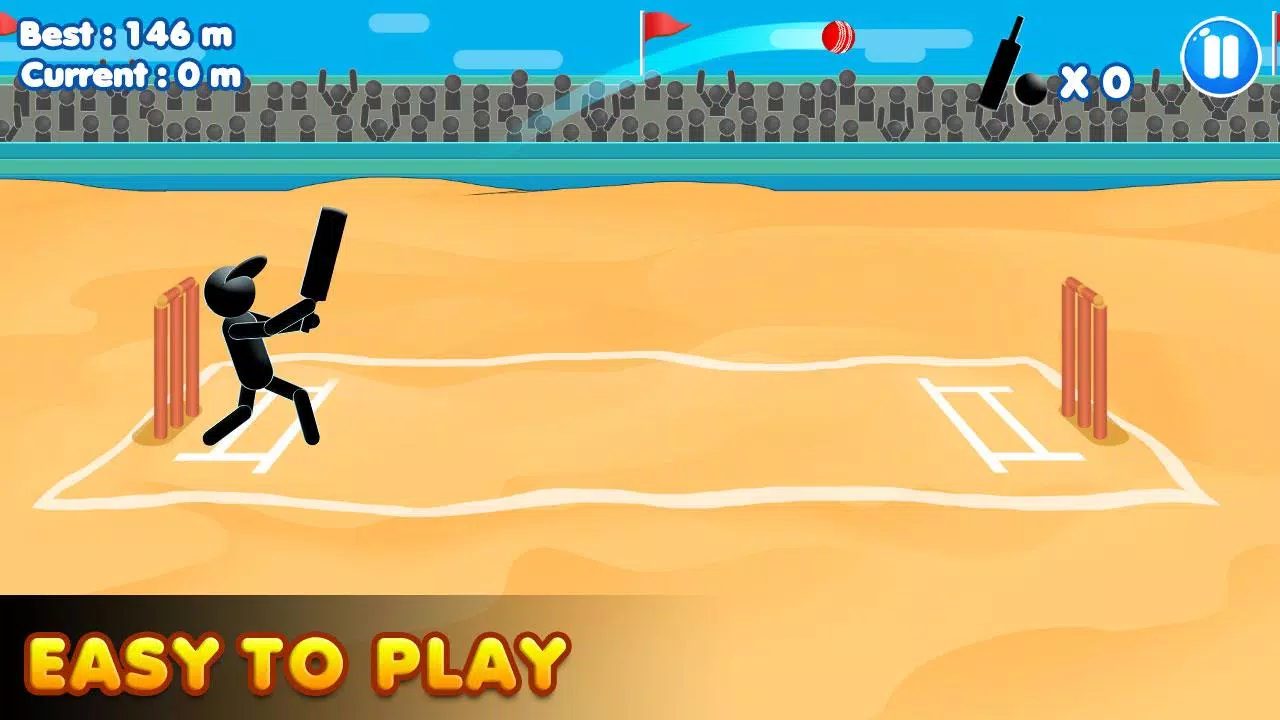 Stickman Cricket:Cricket Games スクリーンショット 2