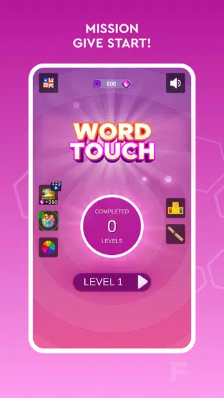 Word Touch - Crossword Puzzle Captura de tela 2