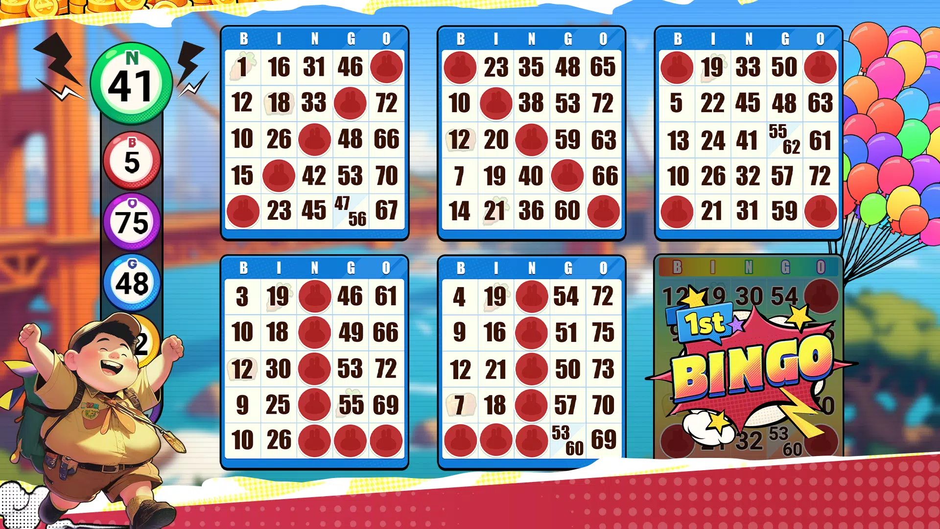 Bingo Up: Love Adventure Bingo Tangkapan skrin 1