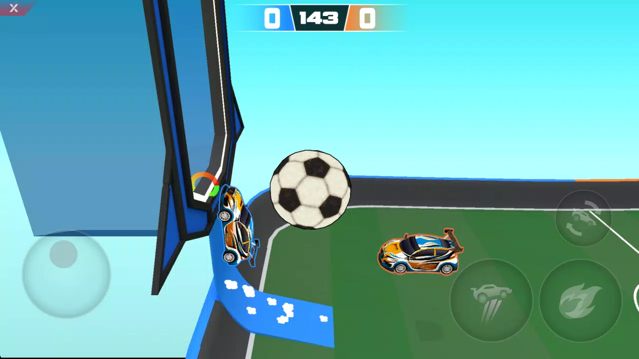 ROCKET CARS SOCCER Captura de pantalla 1