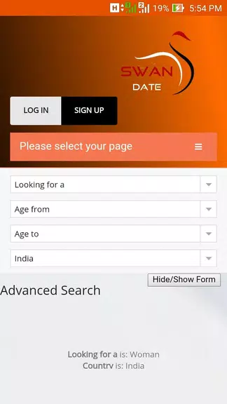 Swan Date Chat应用截图第2张