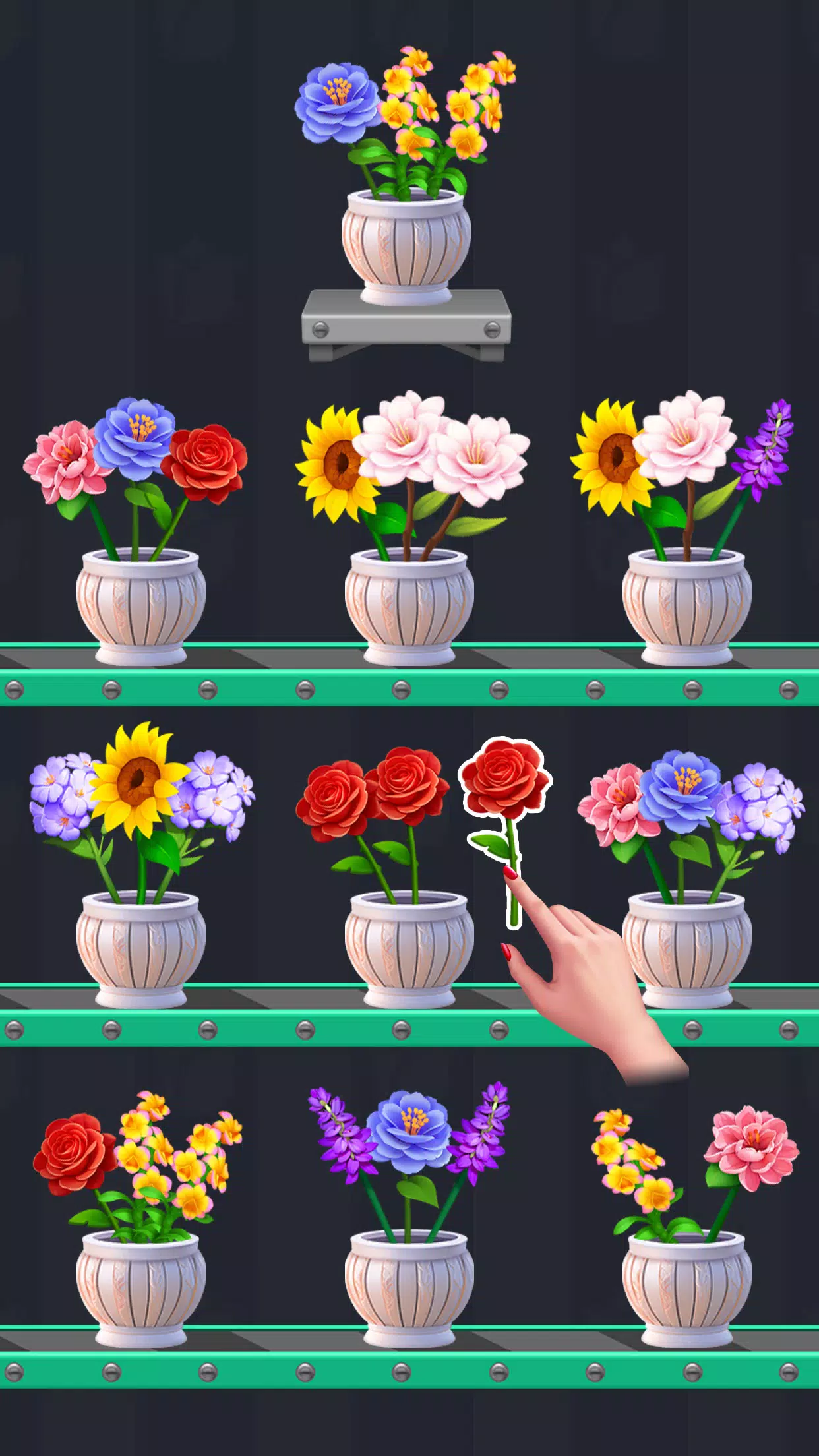 Blossom Sort® - Flower Games ภาพหน้าจอ 1