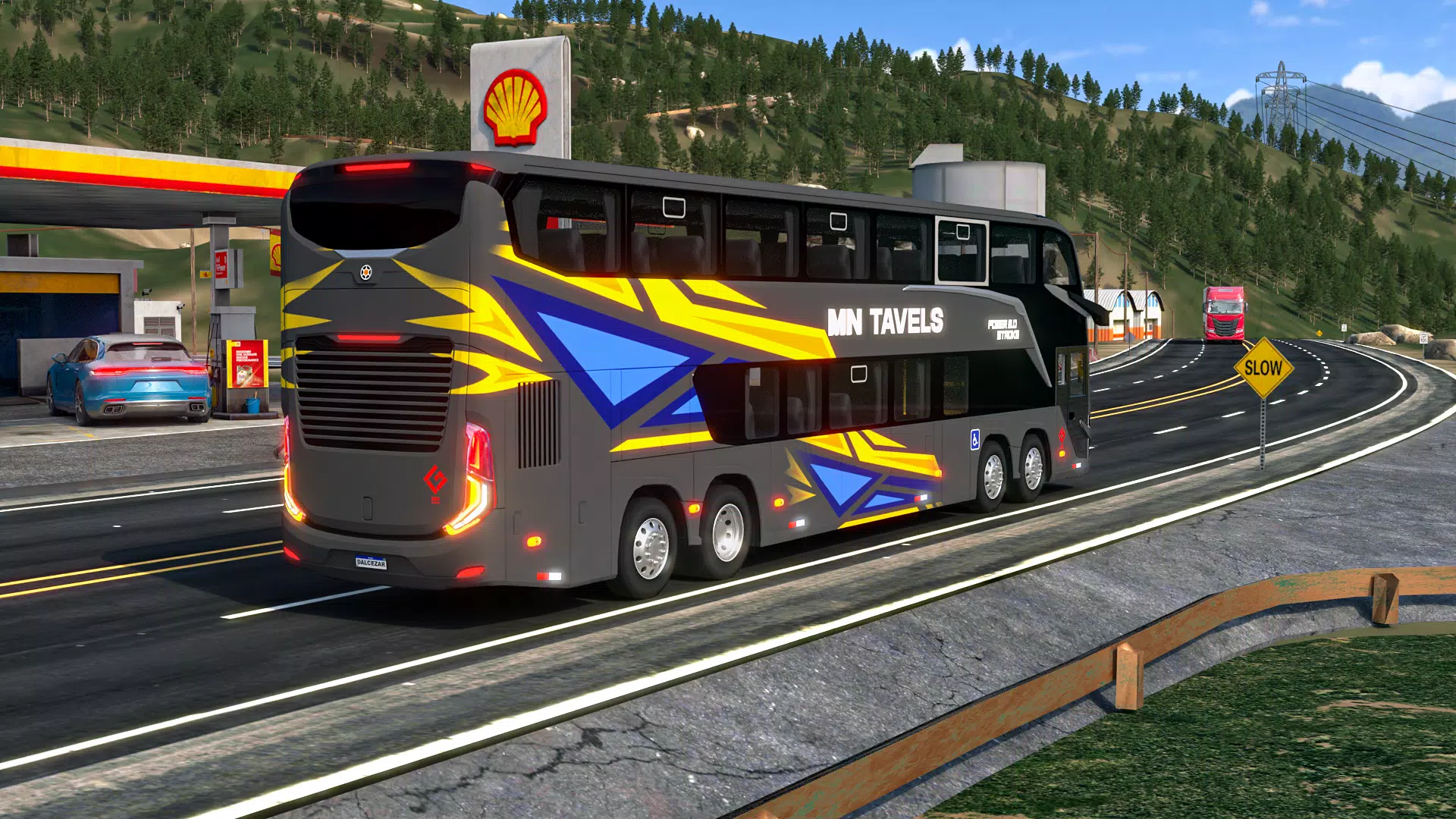 Bus Coach Simulator: City Bus स्क्रीनशॉट 1