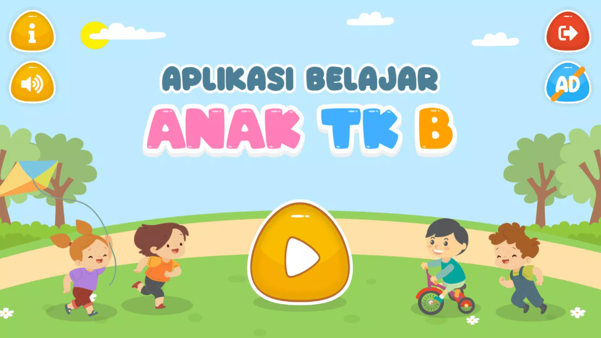 Schermata Aplikasi Belajar Anak TK B 0