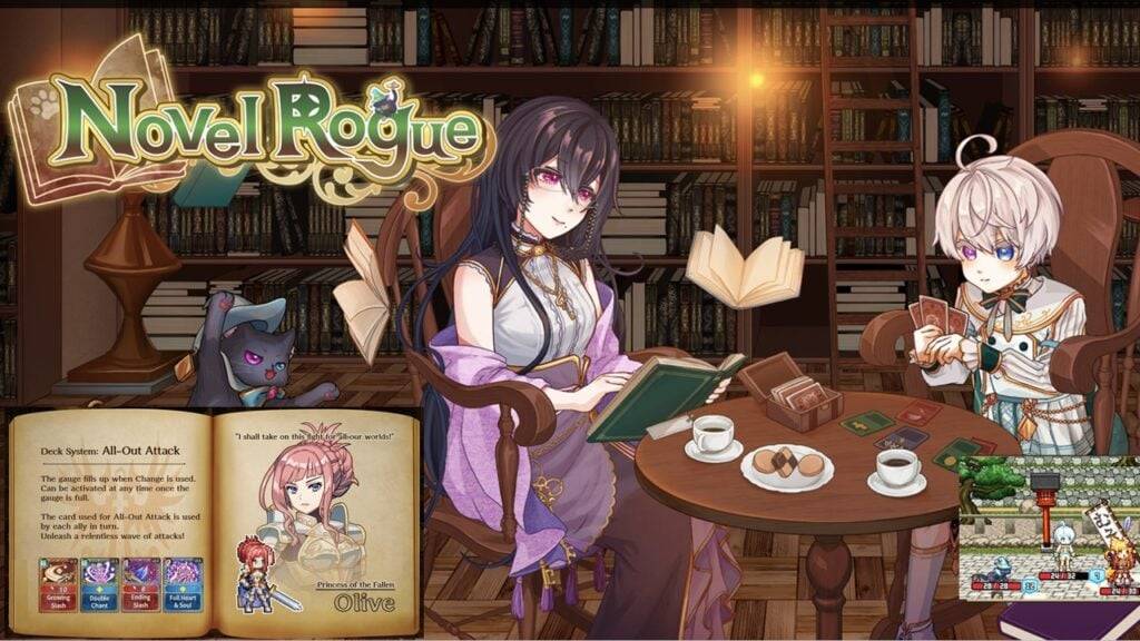 KEMCO emite una novela Rogue: un roguelite de construcción de mazos de cartas para Android