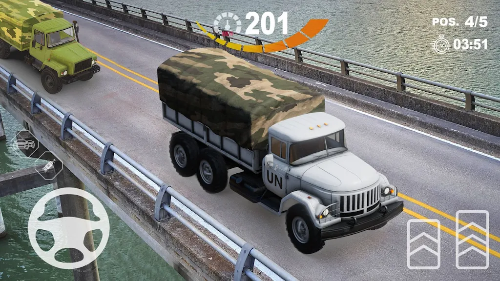 Army Truck Game - Racing Games Schermafbeelding 2