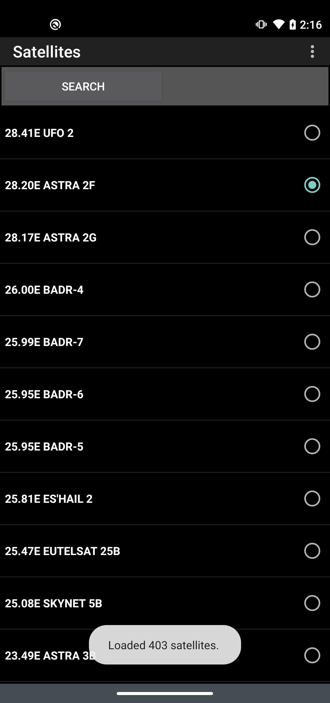 Satellite Locator应用截图第1张