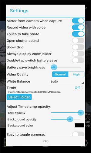 Timestamp Camera ဖန်သားပြင်ဓာတ်ပုံ 2