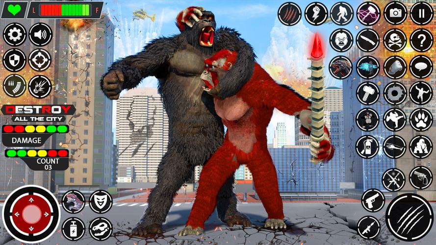 Giant Gorilla Bigfoot Monster ภาพหน้าจอ 0