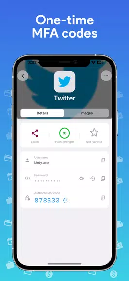 One Key: password manager Capture d'écran 2