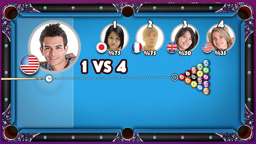 Pool Strike 8 ball pool online Captura de tela 2