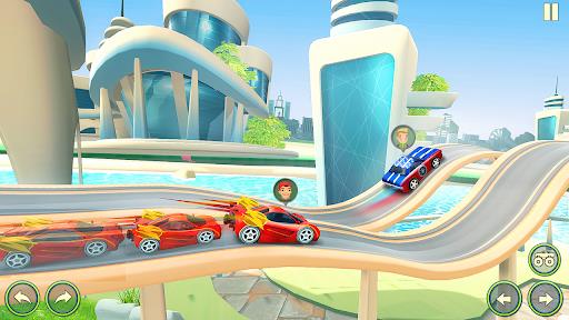 Hot Cars Fever-Car Stunt Races Schermafbeelding 0