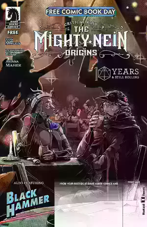 Papel crítico: The Mighty Nein Origins/Black Hammer #1