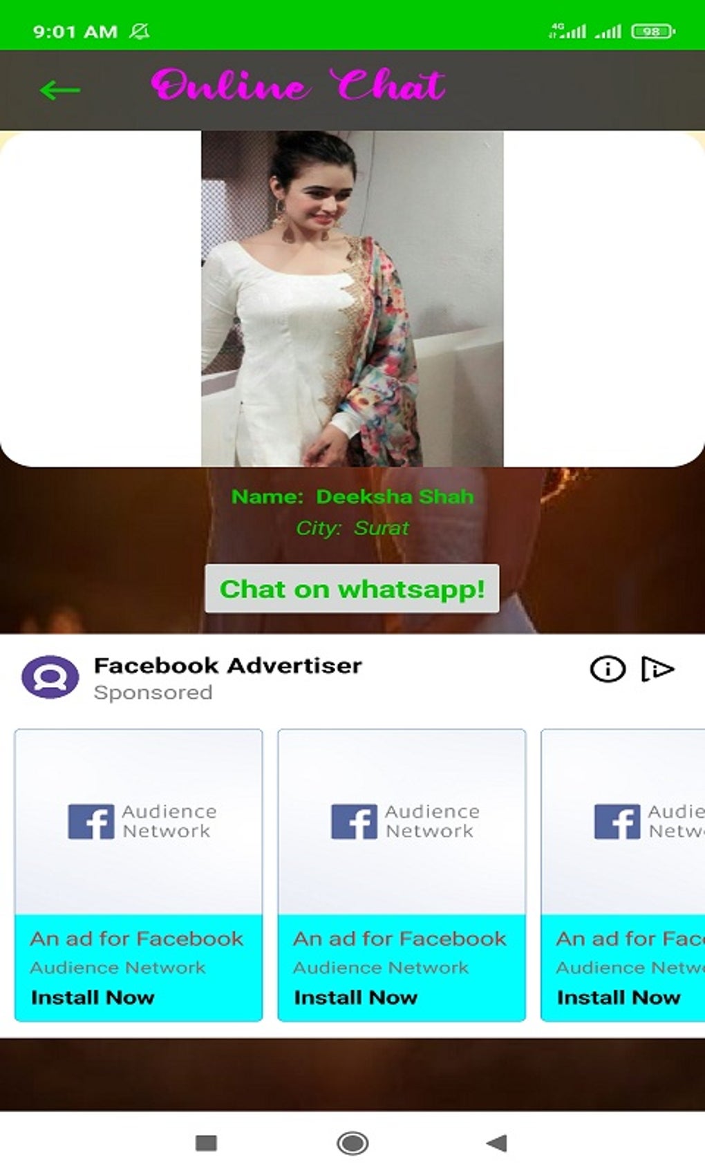 Girls Mobile Number For Video Screenshot 2