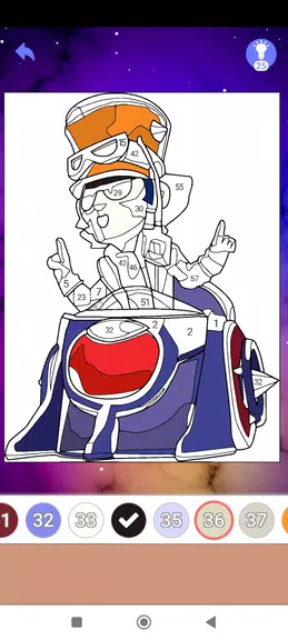 Coloring Book of Brawl S. Fans Скриншот 0