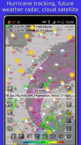 Weather app - eWeather HDF ဖန်သားပြင်ဓာတ်ပုံ 3