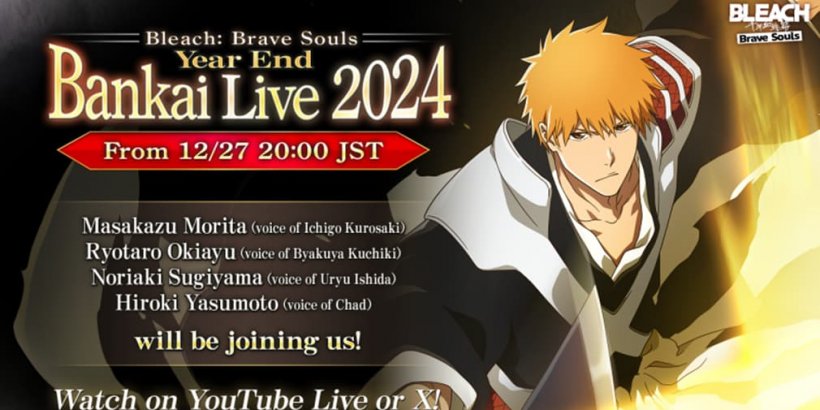 Bleach: Brave Souls Year-End Livestream Animeli VAS Açıklandı