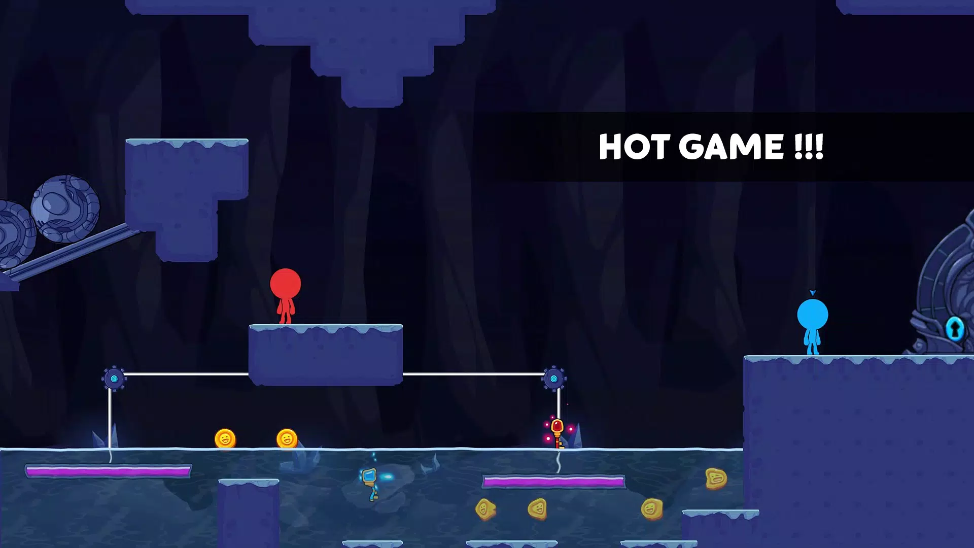 Stick World: Red Blue Journey Screenshot 3