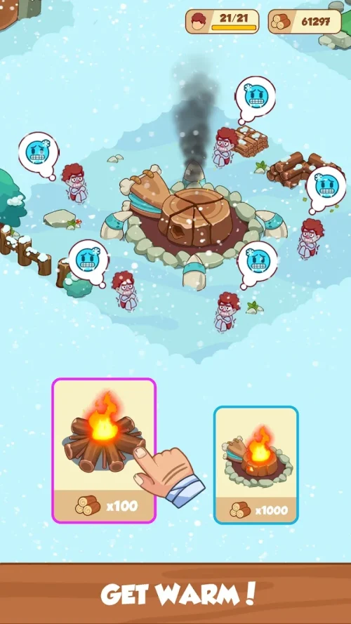 Icy Village: Tycoon Survival應用截圖第3張