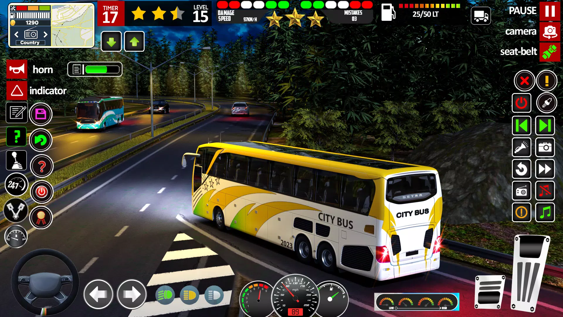 Bus Games City Bus Simulator Capture d'écran 3