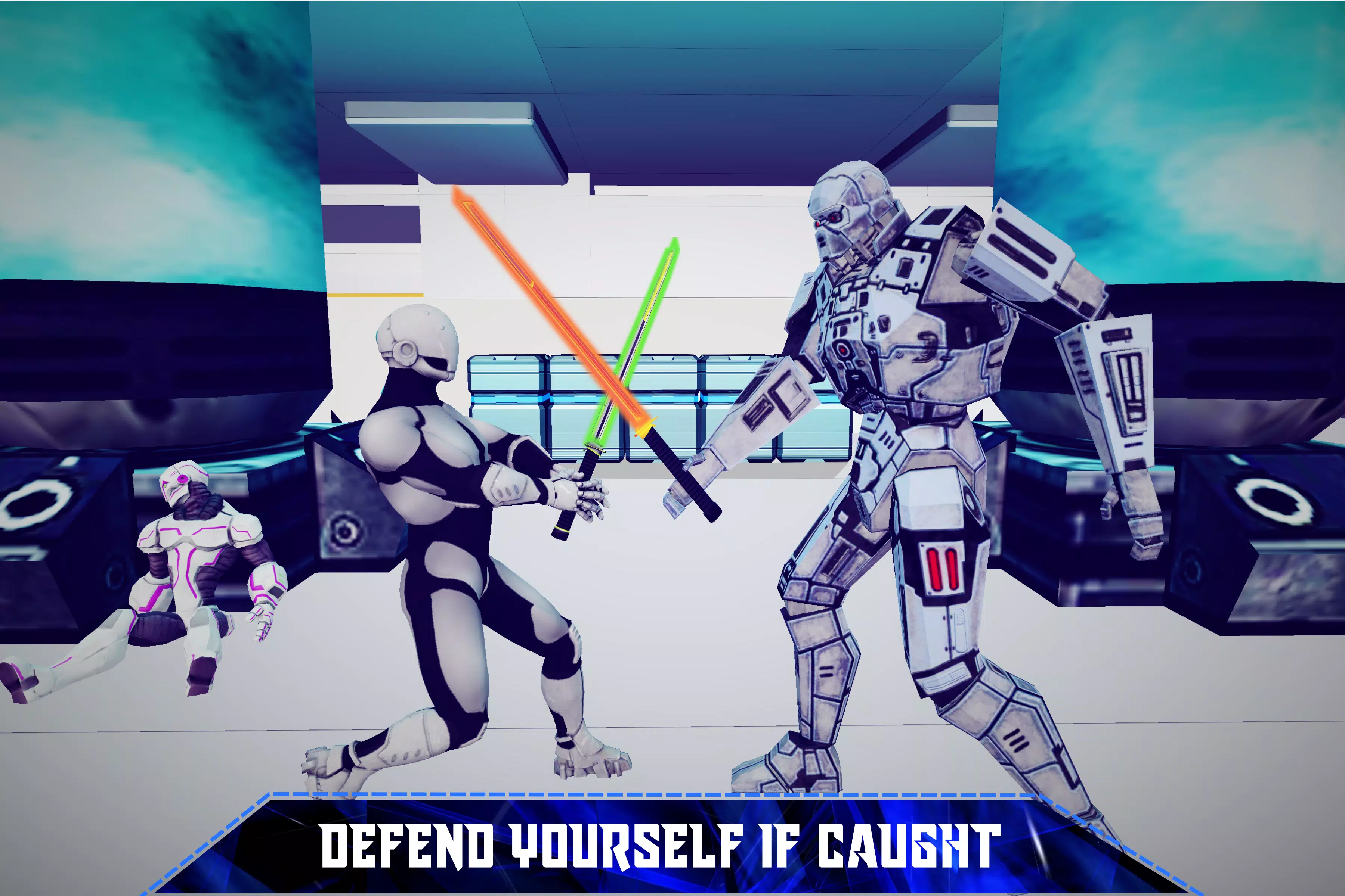 Escape Robot Facility: 3D Cosmic Galaxy应用截图第2张