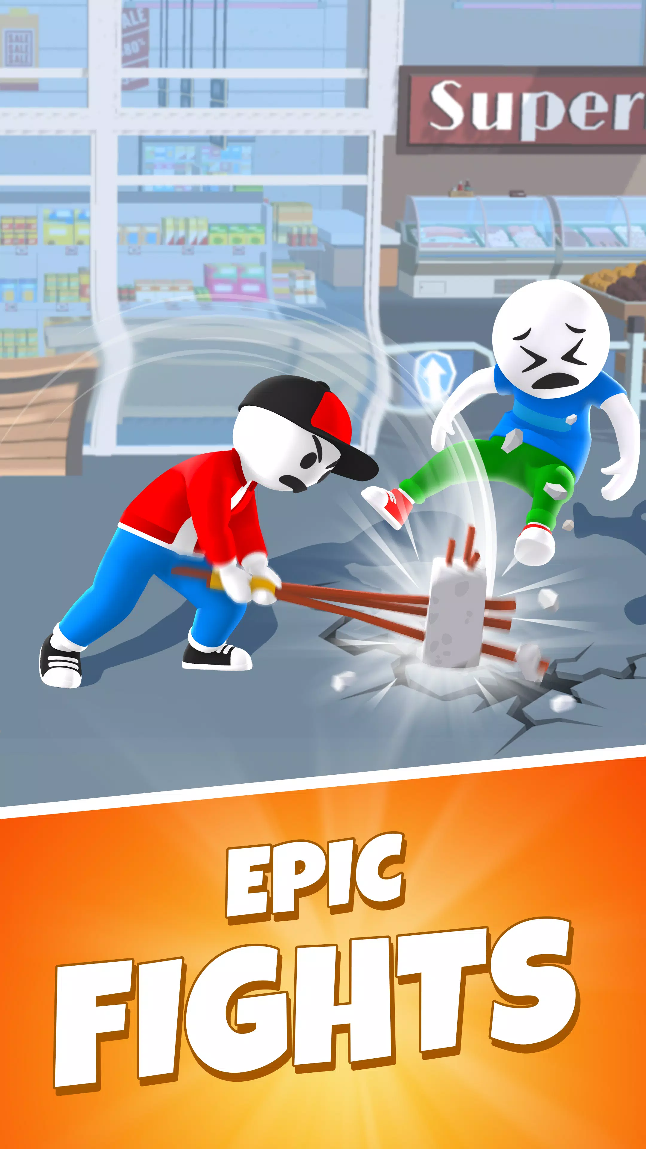 Merge Fighting: Hit Fight Game Screenshot 0