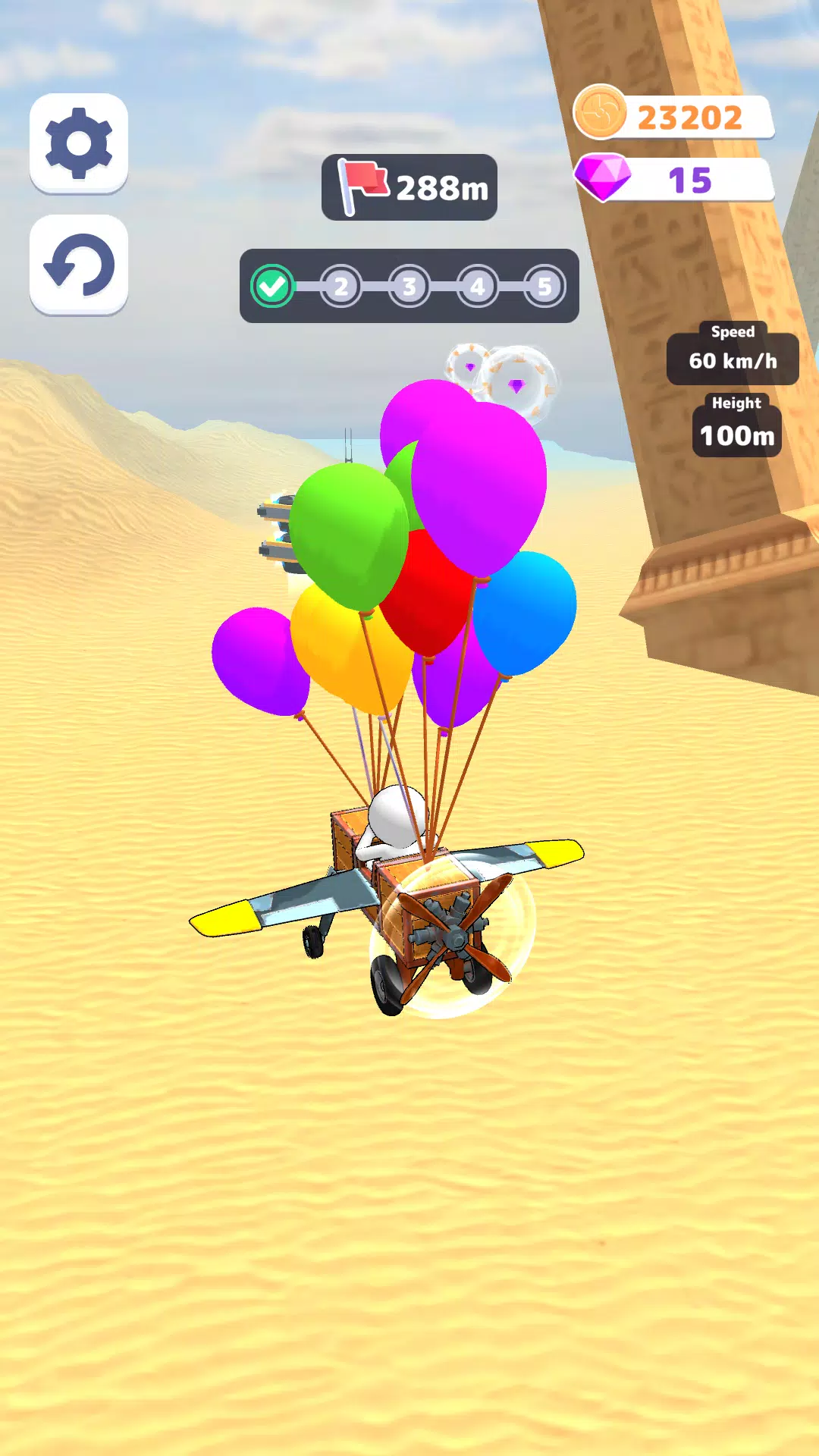 Fly Challenge: Build a Plane! 스크린샷 2