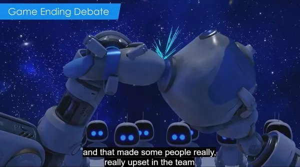 Doucet演示文稿中的剪輯顯示了Astro Bot的原始結局。