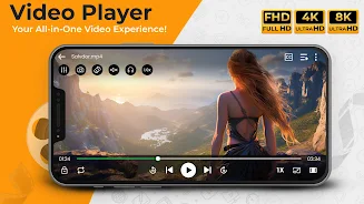 ZMPlayer: HD Video Player app स्क्रीनशॉट 0