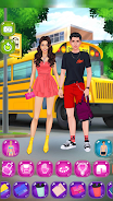 School Couple dress up Ảnh chụp màn hình 0