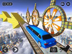 Extreme Limo Car Gt Stunts 201 スクリーンショット 2