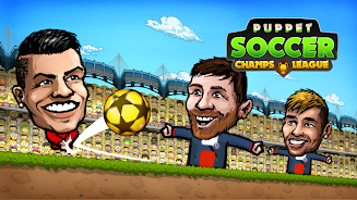 Puppet Soccer: Champs League स्क्रीनशॉट 0