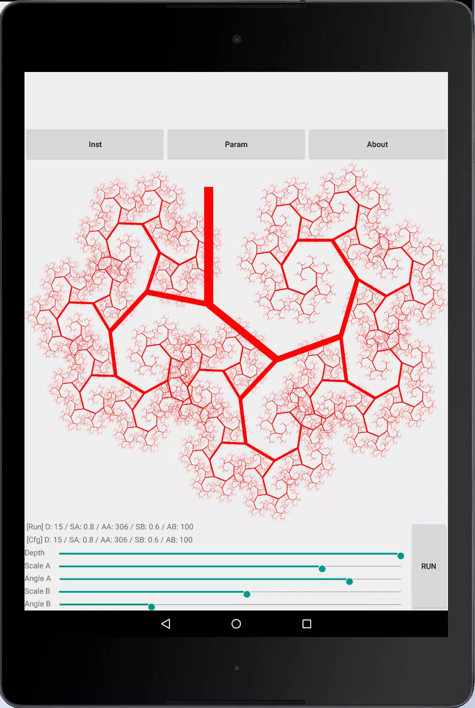 Fractal Art Tree Screenshot 2