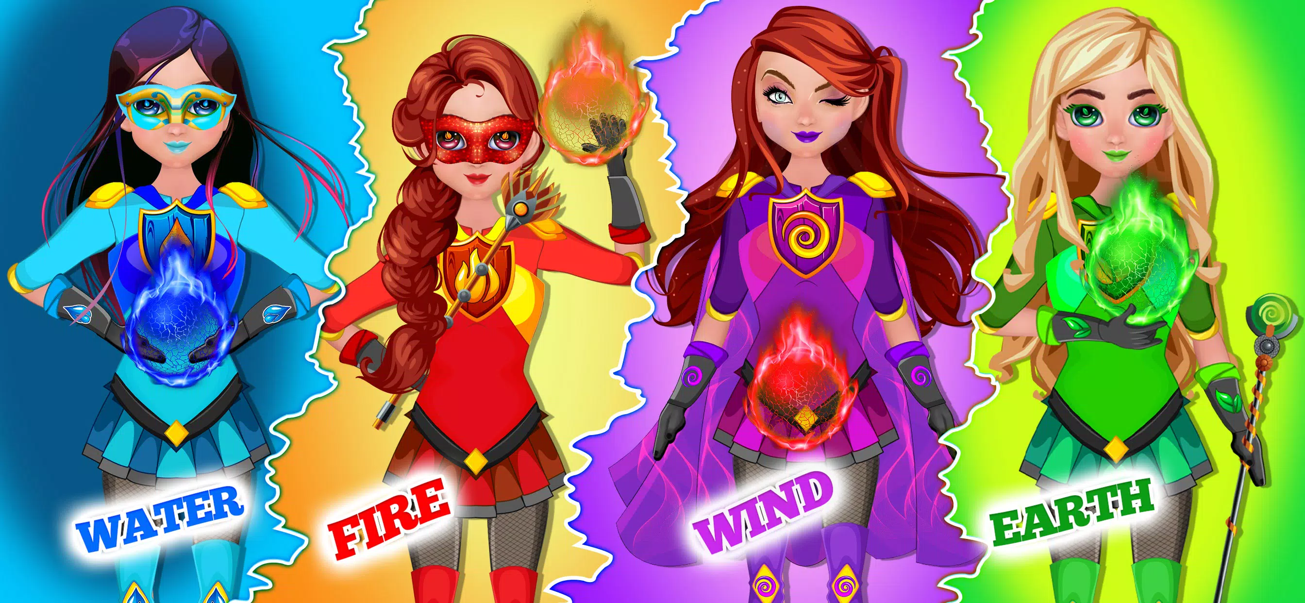 Super hero Girls: Power Games スクリーンショット 0