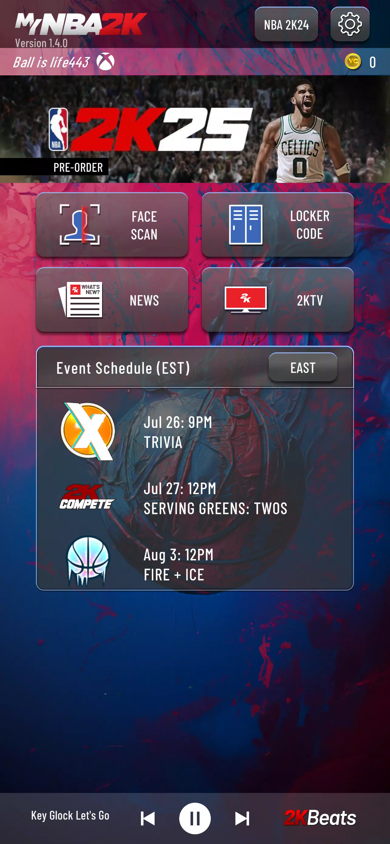 MyNBA 2K Companion App应用截图第1张