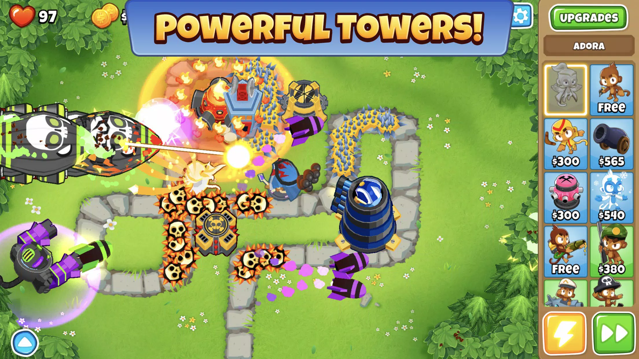 Bloons TD 6 NETFLIX 스크린샷 1