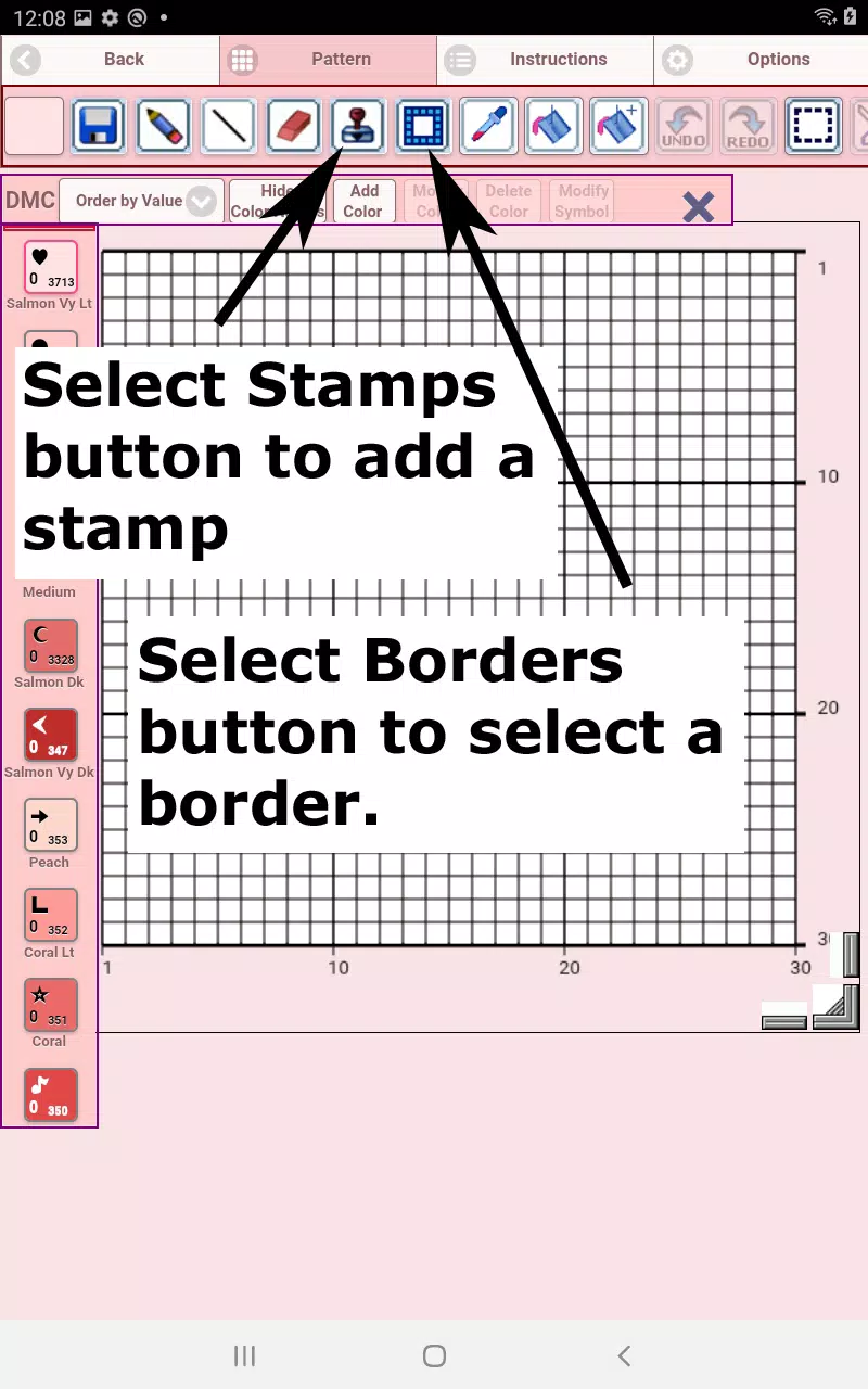 Cross Stitch Pattern Creator スクリーンショット 2