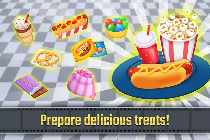 My Cine Treats Shop: Food Game 스크린샷 2