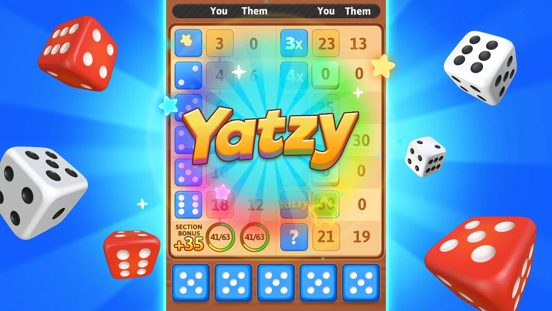 Yatzy Blitz應用截圖第2張