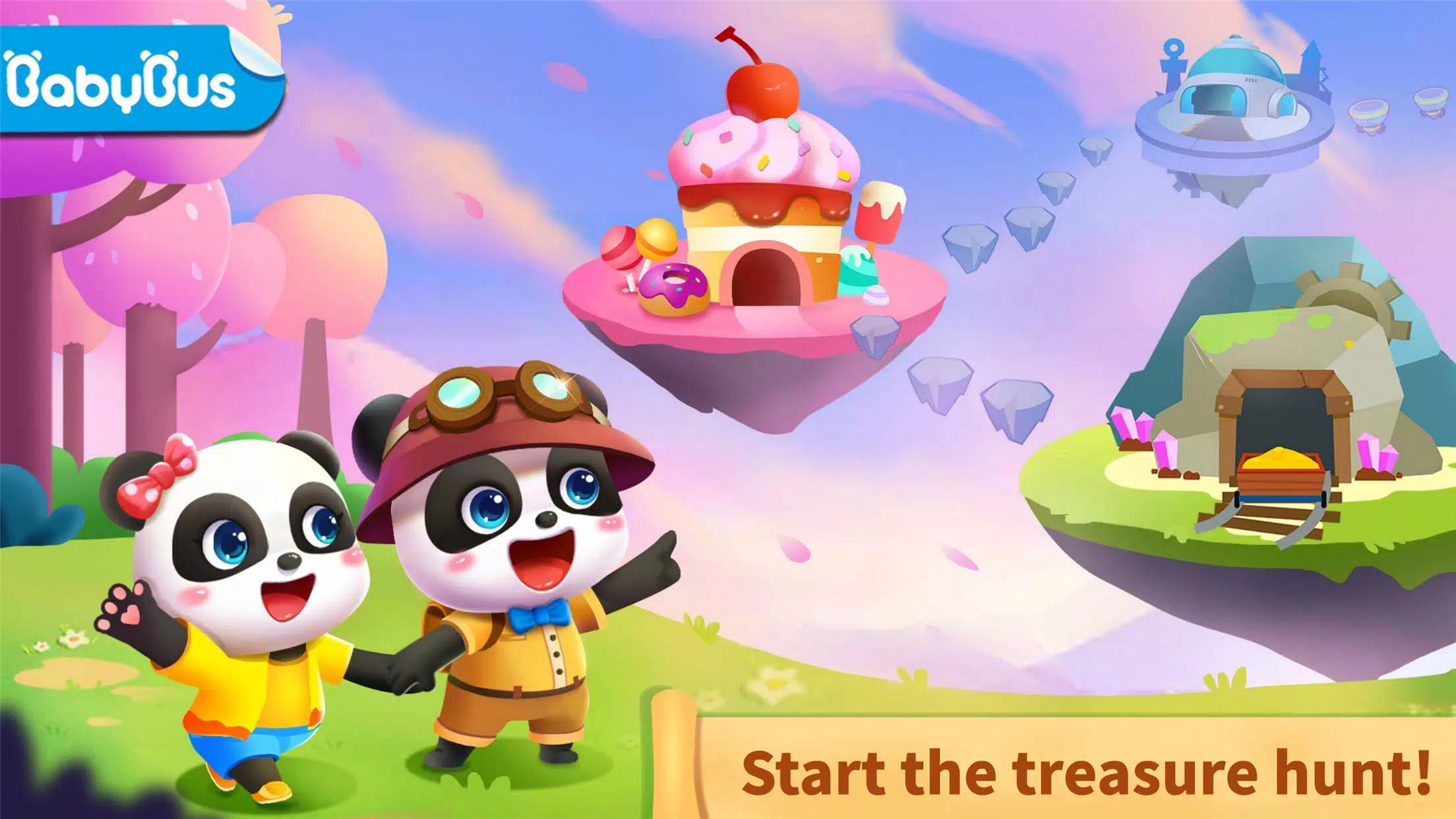 Little Panda's Town: Treasure ภาพหน้าจอ 0