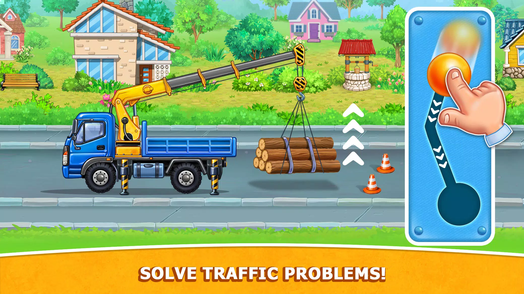 Kids Truck: City Builder Games ภาพหน้าจอ 1