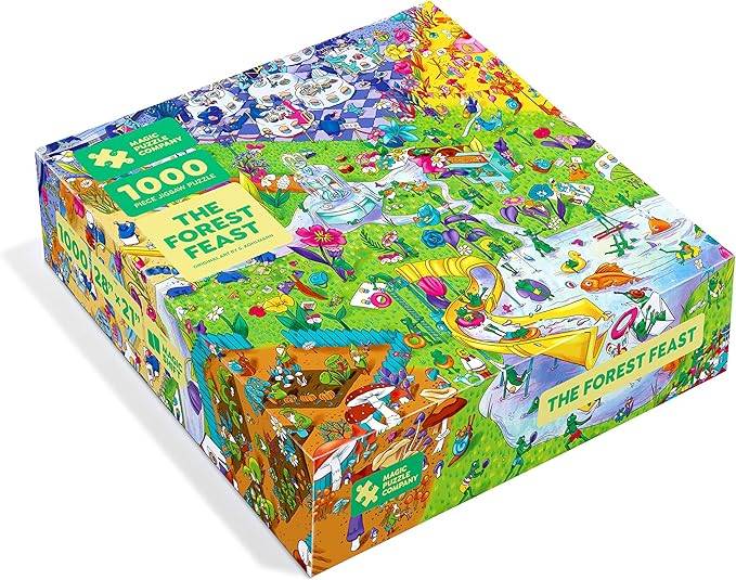 The Forest Feast • 1000 pezzi puzzle puzzle della Magic Puzzle Company • Serie due