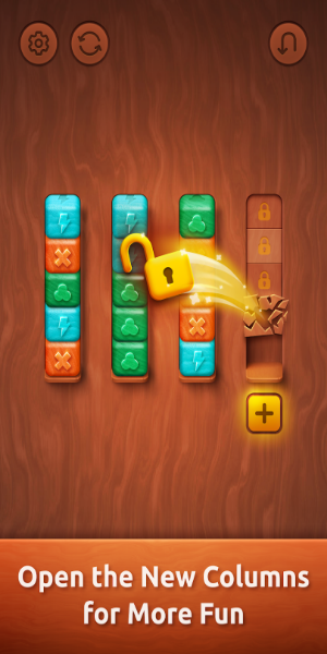 Colorwood Sort Puzzle Game Mod Captura de tela 2