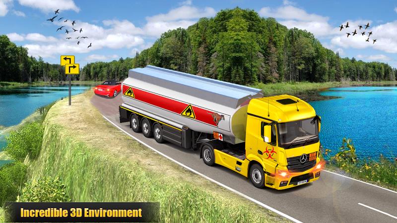 Truck Sim :Modern Tanker Truck Tangkapan skrin 0