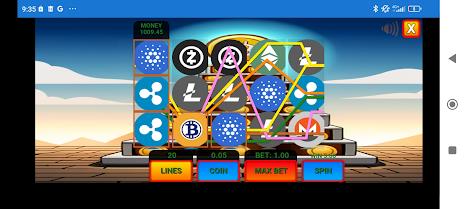 Crypto Slot Machine Captura de pantalla 1