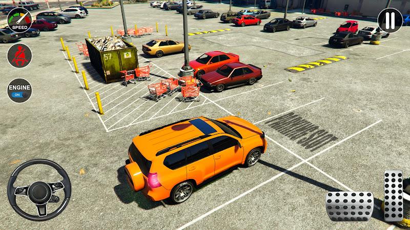 Prado Car Parking 3D Car Games Captura de tela 0