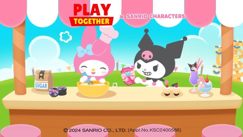 Peitschen Sie das köstliche Essen im Spiel zusammen x My My Melody & Kuromi Crossover!