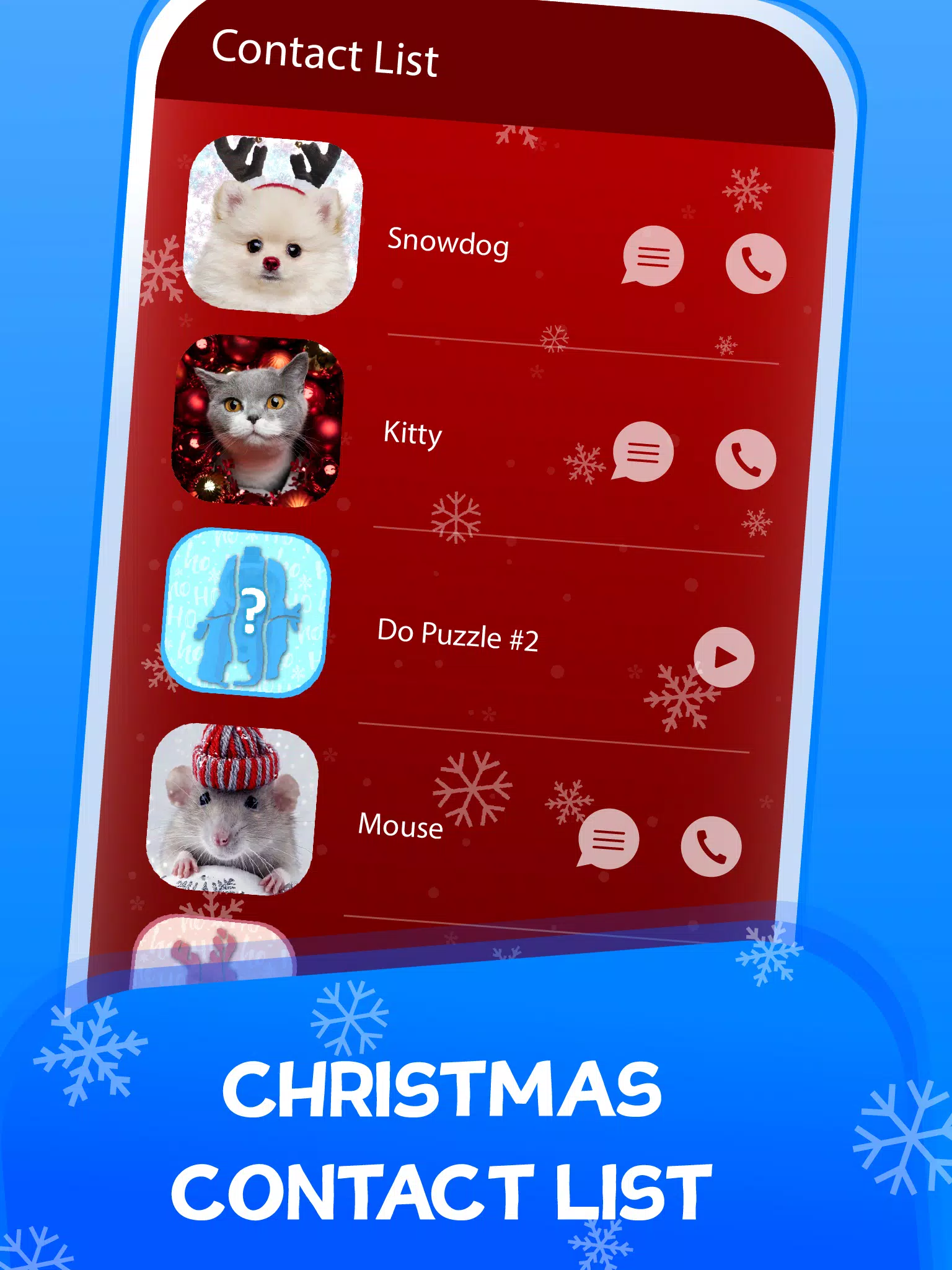 Christmas Prank Call for Kids ภาพหน้าจอ 0