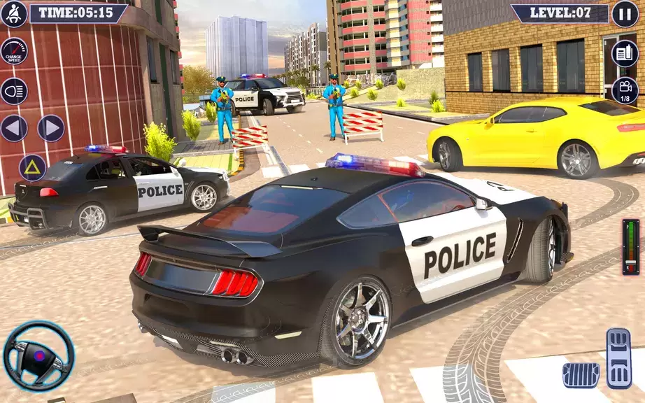 Police Car Driving Games 3D ภาพหน้าจอ 3